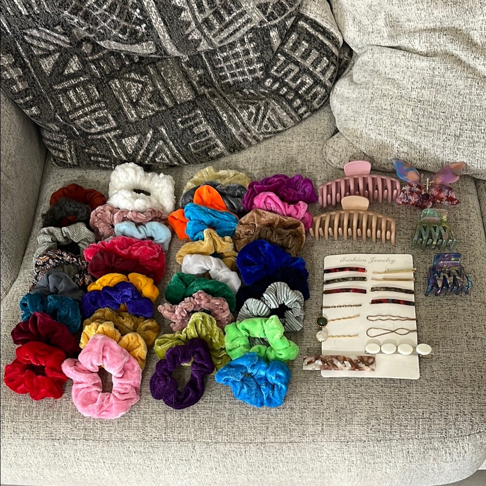 Hair Scrunchies and Accessories
